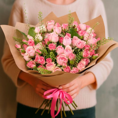 Монобукет «Розовая мечта»